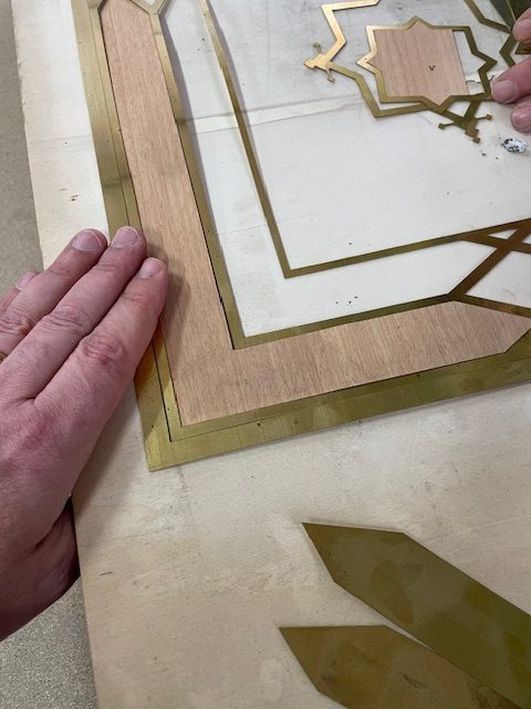 Intarsio Laser Legno e Metalli